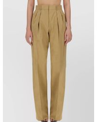 Sportmax - High-Rise Trousers - Lyst