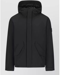 Stone Island - Hooded Micro Reps Down Coat - Lyst