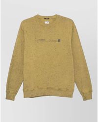 C.P. Company - Crew Neck Sweatshirt Long Sleeve Ribbed Edges - Lyst