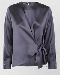 DR. HOPE - Blouse With Bow - Lyst