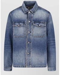 Tom Ford - Faded Denim Jacket - Lyst
