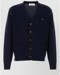 Vivienne Westwood - Cashmere Merino Wool Cardigan - Lyst