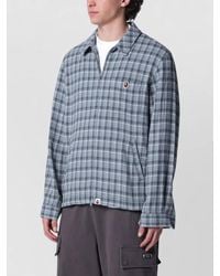 A Bathing Ape - Jacket Long Sleeves Checked Pattern Design - Lyst