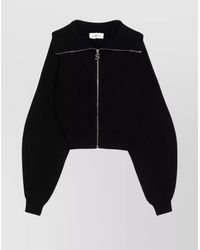 Sportmax - Wool And Cashmere Zip Cardigan - Lyst