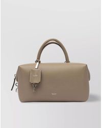 Max Mara - Structured Handbag With Detachable Strap And Top Handles - Lyst