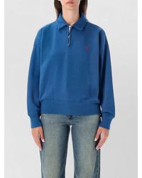 Polo Ralph Lauren - Cotton Relaxed-Fit Half-Zip Sweatshirt - Lyst