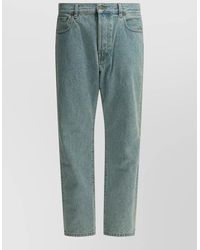 Valentino Garavani - Denim Straight-Leg Trousers - Lyst