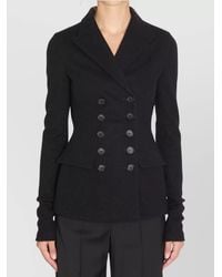 Dolce & Gabbana - Virgin Wool Slim-Fit Double-Breasted Blazer - Lyst