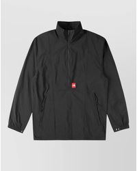 The North Face - Nylon Jacket Logo Patch High Collar - Lyst