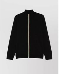 Paul Smith - Stand-Up Collar Long Sleeves Cardigan - Lyst