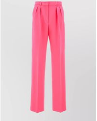 Sportmax - Trousers Front Pleated Belt Loops - Lyst