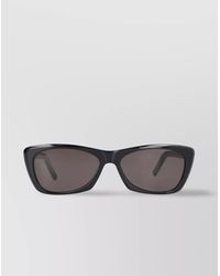 Saint Laurent - Rectangular Frame Sunglasses Dark Lenses - Lyst
