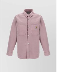 Carhartt - 'Walter' Overshirt Featuring Chest Pockets - Lyst