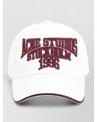 Acne Studios - Hat Curved Brim Lightweight Design Silhouette - Lyst