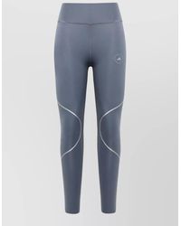 adidas By Stella McCartney - High Waist Ankle Length Leggings Seam Detailing - Lyst