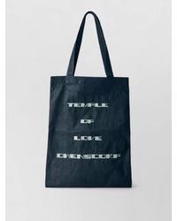 Rick Owens - Large Tote Bag Drkshdw Shopper Logo - Lyst