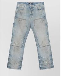 Amiri - Cotton Straight-Leg Jeans - Lyst