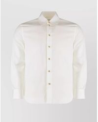 Bottega Veneta - Cotton Poplin Regular-Fit Shirt - Lyst