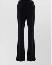 Tom Ford - Tailored Pants Featuring Back Pocket Velvet Texture - Lyst