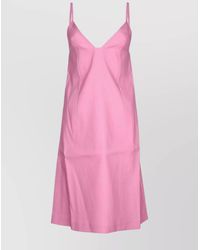 Jacquemus - Silk Blend Midi Dress - Lyst