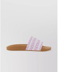 adidas Originals - Textured Slide Sandals - Lyst