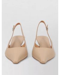 Aeyde - Catrina Slingback Pumps Pointed Toe Kitten - Lyst