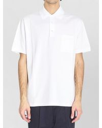 Gucci - Stretch Cotton Piqué Polo Shirt Regular Fit - Lyst
