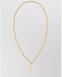 Alanui - Cotton Embellished Crochet Necklace - Lyst