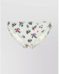 Tory Burch - Floral-Print Bikini Bottom - Lyst