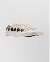 COMME DES GARÇONS PLAY - Cotton Low-Top Sneakers - Lyst