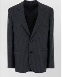 Gucci - Wool Blazer Pinstripe Single Breasted Tailoring - Lyst