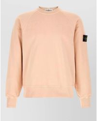 Stone Island - 6100060 Cotton Sweatshirt Raglan Sleeves - Lyst