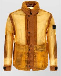 Stone Island - Monofilament Mesh Jacket - Lyst