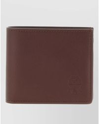 Brunello Cucinelli - Smooth Leather Bifold Wallet Design - Lyst