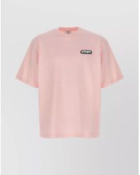 CASABLANCA - Casa Racing Crew Neck Short Sleeve T-Shirt - Lyst