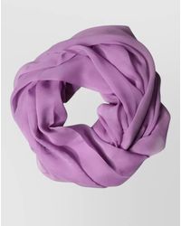 Dolce & Gabbana - Silk Stole Neck Wrap Shawl Scarf - Lyst