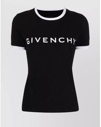 Givenchy - Classic Logo Collar T-Shirt For - Lyst