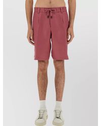 BOSS - Elastic Waistband Shorts With Back And Side Pockets - Lyst