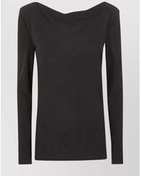 Alberta Ferretti - Viscose Knitted Top - Lyst