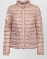 Herno - Quilted Down Jacket High Neck Pockets - Lyst