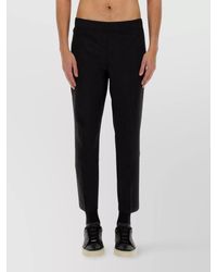 BOSS - Cropped Trousers With Side Pockets And Tapered Leg - Lyst