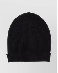 Rick Owens - Ribbed Texture Folded Brim Hat - Lyst