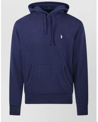 Ralph Lauren - Hooded Sweatshirt Round Neck Kangaroo Pocket - Lyst