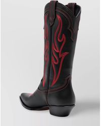 Sonora Boots - Embroidered Leather Western Boots - Lyst