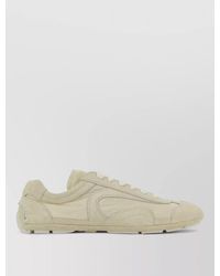 Prada - Ivory Montecarlo Re-Nylon Sneakers - Lyst
