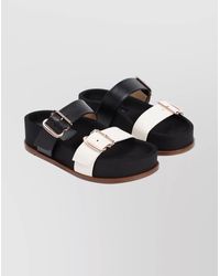 Gabriela Hearst - Leather Wren Sandals - Lyst