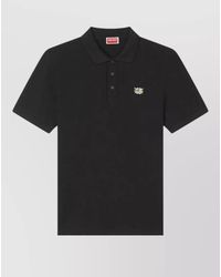 KENZO - Cotton Slim-Fit Polo Shirt - Lyst