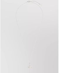 Vivienne Westwood - Necklace Crystal Pendant Adjustable Chain - Lyst