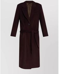 The Attico - Wool Single Breasted Coat - Lyst