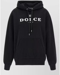 Dolce & Gabbana - Dolce Mood Logo Hoodie - Lyst